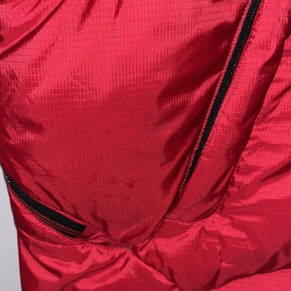 Red double zip Polo Sport By Ralph Lauren Down Puffy Puffer Vest Jacket Polo 67 - Picture 4 of 14